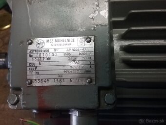 elektromotor dvojotackovy 1,5 / 2,2 kw. 1420 / 2785 ot/min. - 5