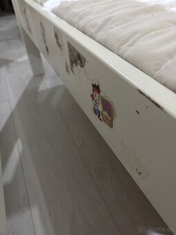 Detska postel IKEA Kritter s rostom a s matracom - 5