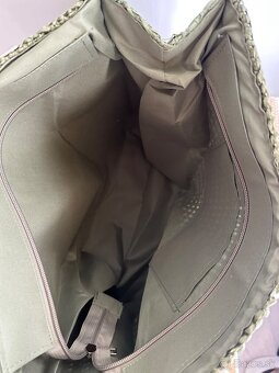 plazova kabelka Tote bag zelena - 5