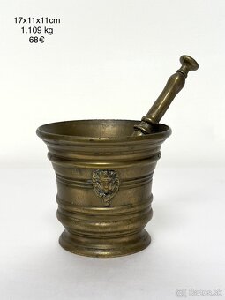 Mosadzne mažiare - 5