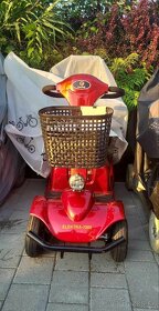 Elektrický invalidný vozík skúter moped pre seniorov - 5