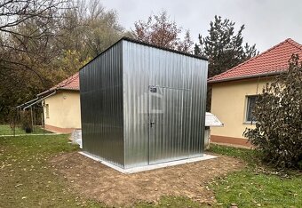 Záhradný domček s prístreškom NÓRSKA BOROVICA - 5