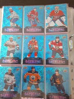 Hokejové kartičky insert dazzlers blue 2020/21 - 5