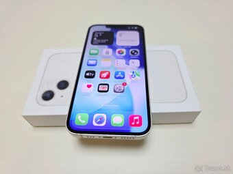 APPLE IPHONE 13 128GB STARLIGHT ,BATERKA 100% - 5