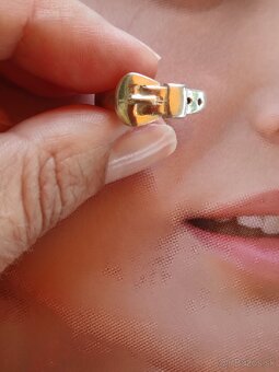 Strieborný prsteň 925 opasok - 5