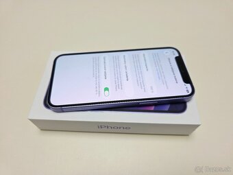 APPLE IPHONE 12 MINI PURPLE 64GB,ZDRAVIE BATERKY 100% - 5
