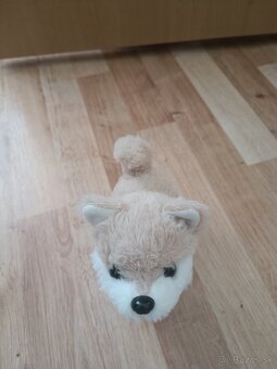 Plyšový psík na batérie - 5