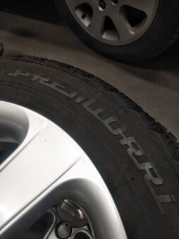 Alu 5 x 112 R 16 + zimné pneu pre SEAT, Škoda, VW. - 5