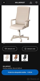 Kreslo Ikea - MILLBERGET - 5