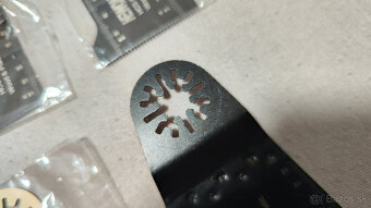 Sada 9ks nástavcov pre oscilačnú brúsku - 5