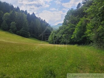 Rekreačný pozemok pri lese s krásnym výhľadom nad obcou Zá - 5