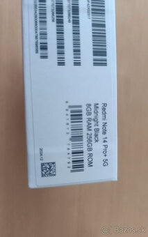 Xiaomi Redmi Note 14 Pro+ 5G 8/256 GB Minnight Black - 5