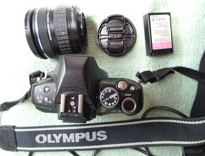 Predám digit. zrkadlovku OLYMPUS E-410-komplet - 5