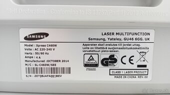 Predám laserovú farebnú tlač. SAMSUNG Xpress C460W - 5