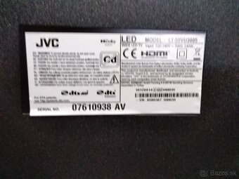 Predám tv zn,JVC Led TL 55VU30055 - 5