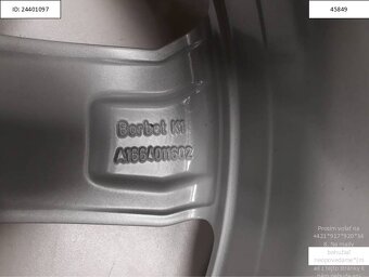 Mercedes GLK orig. alu disky 8J R18 5x112 ET56,5 1240 - 5