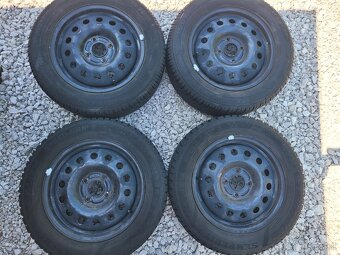 PLECHOVE DISKY FORD FIESTA FUSION 4x108 195/60 R15ZIMNE PNEU - 5