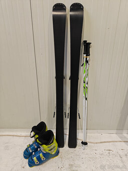 LYŽE SALOMON XDR FOCUS 130CM + LYŽIARKY DALBELLO 38,5EUR - 5