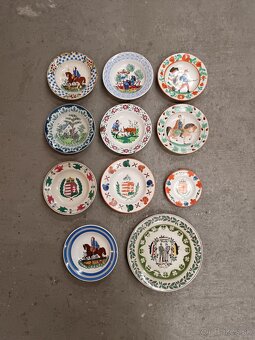 Zberateľské starožitné taniere - 5