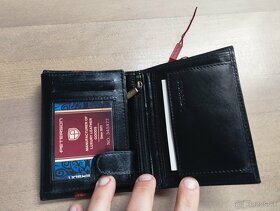 Pánska kožená peňaženka značky Peterson - 5
