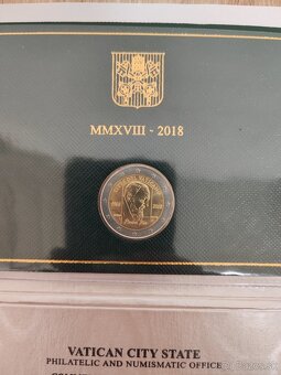 Vatikán 2 euro 2018 - Páter Pio - 5