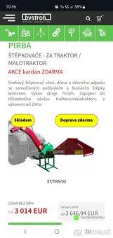 štiepkovač Bystroň Pirba + záruka 1rok - 5