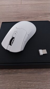 Delux M900pro bezdrôtová biela herná myš - 5