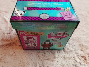 L.O.L. SURPRISE nábytok s bábikou - stanovačka - 5