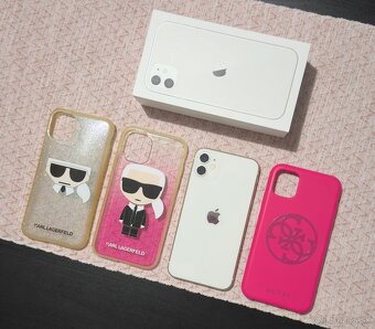 Apple iPhone 11, 128 GB, biely/white - 5