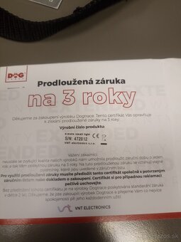 Predám obojok proti štekaniu Dog trace - 5