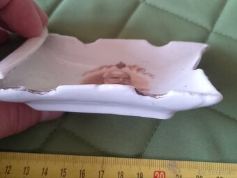 Porcelánový popolník Franc Jozef - 5