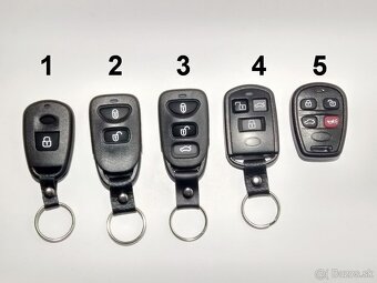 Hyundai autokluč obal kluča spínače - 5