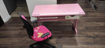 Rastúci písací stôl+ stolička grátis - 5