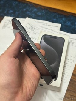 iPhone 15 Pro 128gb Black Záruka iStores - 5