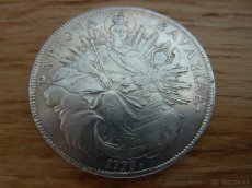 Vzácny bavorský toliar 1775 A v krásnom stave - 5