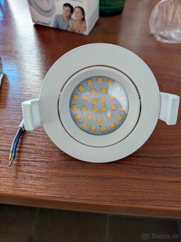 9ks - Lumare LED zabudovateľný reflektor 4W 2700K 400lm - 5