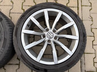 Predam VW Monterey 5x112 letne Nexen 235/45 R18 - 5