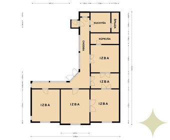 Zaujímavý, čiastočne zrekonštruovaný, rodinný dom v obci Buš - 5