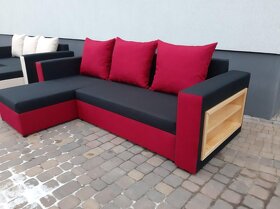 Nová rohová sedacia súprava L-ko Zeus . Dovoz celá SR - 5