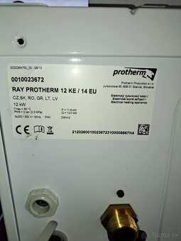 Predám Elektrokotol Ray 12KE/14EU Protherrm - 5
