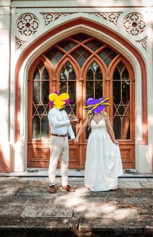 Predam svadobné šaty, veľ. S - 5