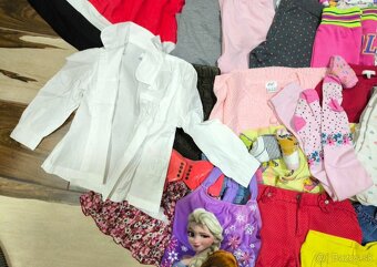 Balík oblečenia pre dievča veľkosť 98/104 - 5