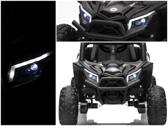 Detské elektrické auto UTV2 4x4 s dialkovým ovládaním - 5