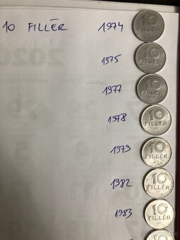 Mince (1894-1986/1,2,10 Fillér) - 5