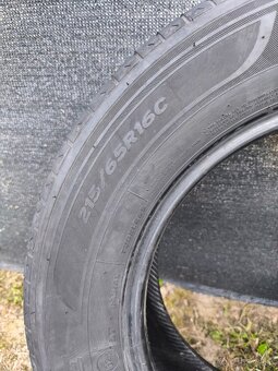 Pneumatiky 215/65 R16 zimné + 2X - 215/65R 16C letné - 5