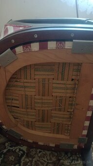 Predám 2  štýlové elegantné kreslá-masívne drevo - 5