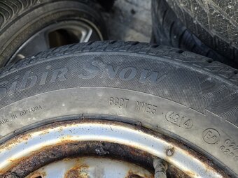 4x zimné pneu 155/80r13 - 5