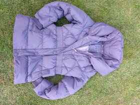 Zimná dievčenská bunda č. 36-38 (šál a čiapka zadarmo) - 5