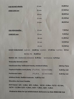Tatransky zrubovy profil rezivo OSB KVH terasovka dlazkovica - 5