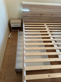 Posteľ s úložným priestorom 180x200cm - 5